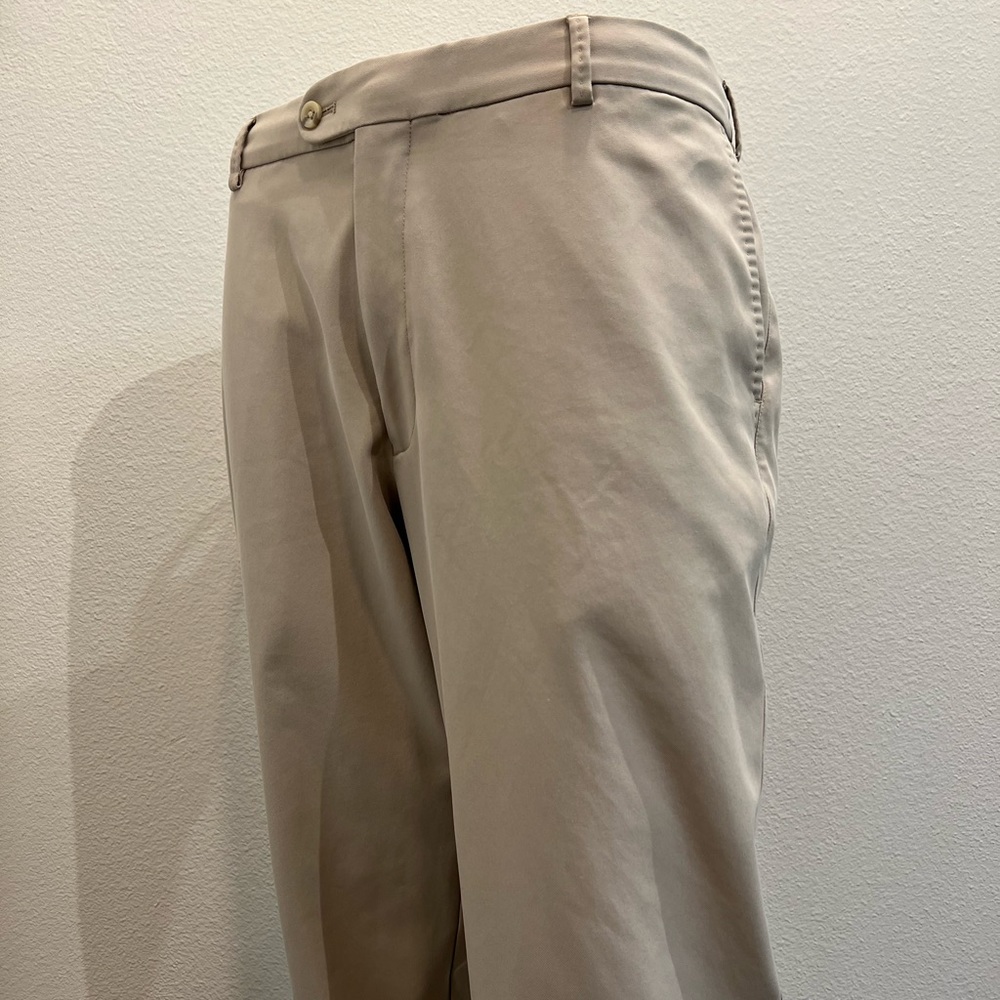 Peter Millar Durham Performance Flat Front Pants,… - image 1